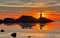 Sunrise at Ahtopol lighthouse