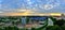 Sunrise and altocumulus clouds over Singapore