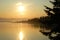 Sunrise at Anacortes Port in Washington