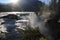 Sunrise Athabasca Falls