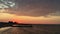 Sunrise in August at Coney Island in Brooklyn, New York, NY.