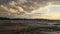 Sunrise in August at Hikinaakala Heiau on Kauai Island, Hawaii - Wailua River Entering Pacific Ocean.