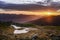 Sunrise in the Austrian Alps