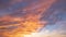 Sunrise background. Dramatic majestic scenery sunset. Sky with clouds in Sunrise sky light background. Sunrise with