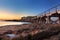 Sunrise at Bare Island, Australia