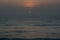 Sunrise On The Bay Of Bengal In Southeast India