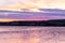 Sunrise on Bristol Bay from Ekuk Alaska