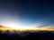 Sunrise bromo mountain at malang east java