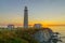 Sunrise in the Cap-des-Rosiers Lighthouse