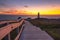 Sunrise at Cape Spear National Historic Site, St Johns Newfoundland.