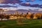 Sunrise at City Park in Denver, Colorado