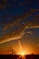 Sunrise and Clouds, Canyon, Texas, in the Panhandle.