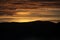 Sunrise clouds and mountains in Guatemala, dramatic sky with striking colors.