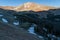 Sunrise in Colorado`s Collegiate Peaks