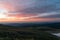 Sunrise on Colorado`s Mount Audubon