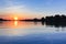 Sunrise in the Danube Delta