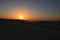 Sunrise in the desert