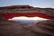 Sunrise In Desert Through Mesa Arch, Utah, USA