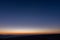Sunrise desert minimalistic view picture