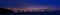 Sunrise in downtown San Francisco Panorama