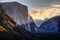 Sunrise on El Capitan, Yosemite National Park, California