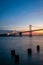 Sunrise from the Embarcadero in San Francisco