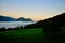 Sunrise in an Ennstal Meadow, Austria