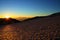 sunrise and glacier