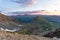 Sunrise from Gray`s peak, Colorado