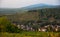 Sunrise in the heights of the village of Barr in Alsace