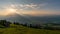 Sunrise hike at Immenstadt in Allgau to the summit of Mittag