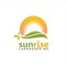 Sunrise Hill Logo Design Idea