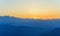 Sunrise at Himalaya range