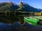 Sunrise at Hintersee Lake Ramsau Germany