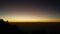 The Sunrise Horizon at Mount Lawu