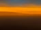 Sunrise from horizon seen from airplane