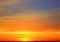 Sunrise horizon Skyscape