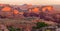 Sunrise at Hunts Mesa viewpoint