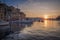 Sunrise on the Italian Riviera at Portofino