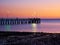 Sunrise at the jetty at Wellington Point Queensland