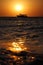 Sunrise at Kamari Beach