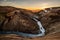 Sunrise in Kerlingarfjoll geothermal area, Iceland