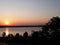 Sunrise at Kerr Lake