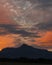 Sunrise with Krivan, Hight Tatras, Slovakia