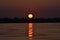 Sunrise at Lake Granbury in Texas