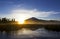 Sunrise On Lake Hosmer Oregon