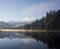 Sunrise at lake matheson