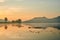 Sunrise At Lam Taphoen Reservoir, Thailand