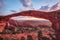 Sunrise at Landscape Arch, Arches National Park