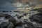 Sunrise at Laupahoehoe Point Beach Park